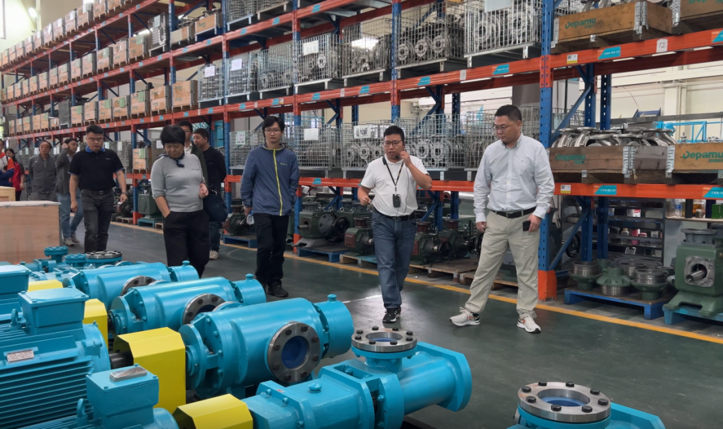 考察 | 中石化機泵專家組來訪，點贊德帕姆！