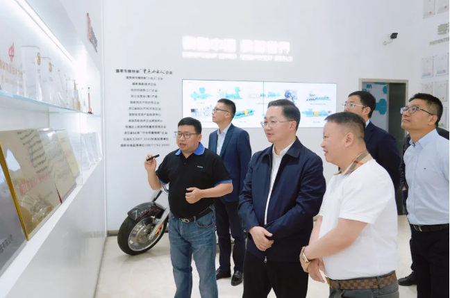 錢塘區(qū)區(qū)長沈燕俊帶隊調(diào)研！德帕姆產(chǎn)業(yè)配套項目取得新進展！